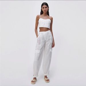 Jonathan Simkhai Artemis Parachute Cargo Pant